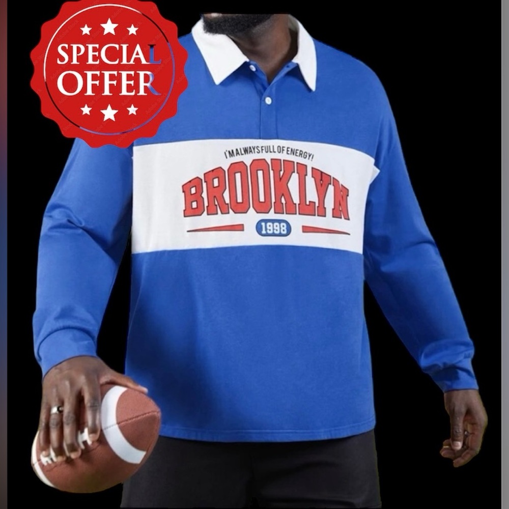 T shirt polo long sleeve